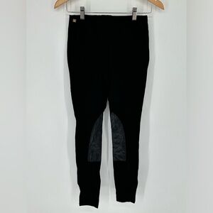 Lauren Ralph Lauren Black Label Women’s Sz XS Equestrian Leggings Black Pants S7